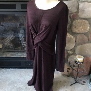 RD Style Fitted Cross Front Dress